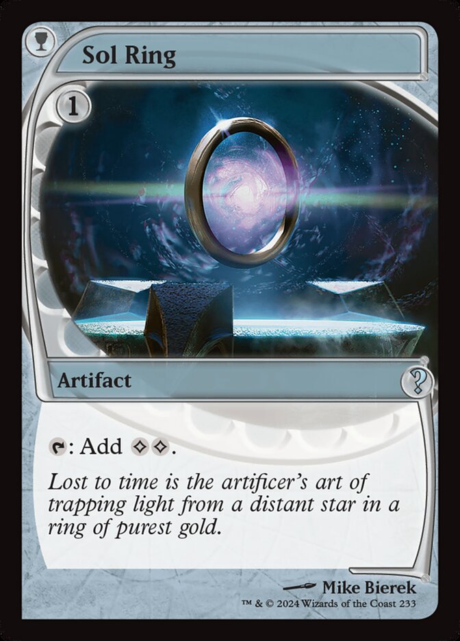 Sol Ring — Mystery Booster 2 233/385