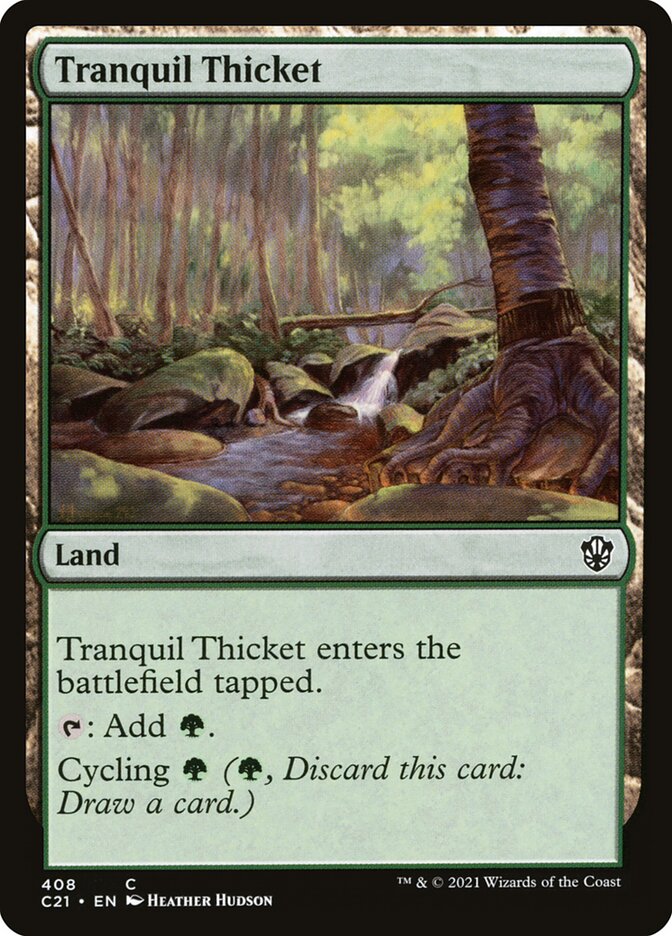 Tranquil Thicket — Commander 2021 408/409
