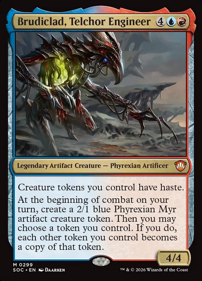 Brudiclad, Telchor Engineer — Secrets of Strixhaven Commander 299/426