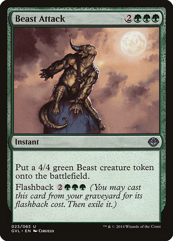 Beast Attack — Duel Decks Anthology: Garruk vs. Liliana 23/63