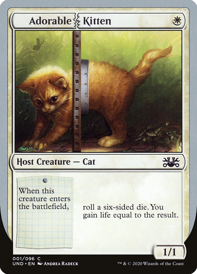 Adorable Kitten — Unsanctioned 1/96