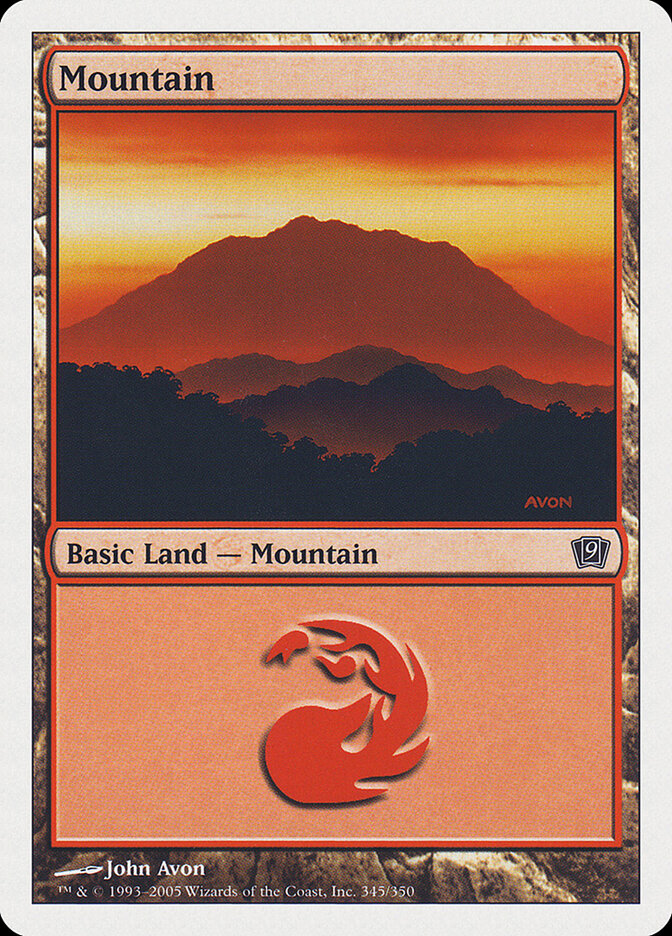 Mountain — Ninth Edition 345/709