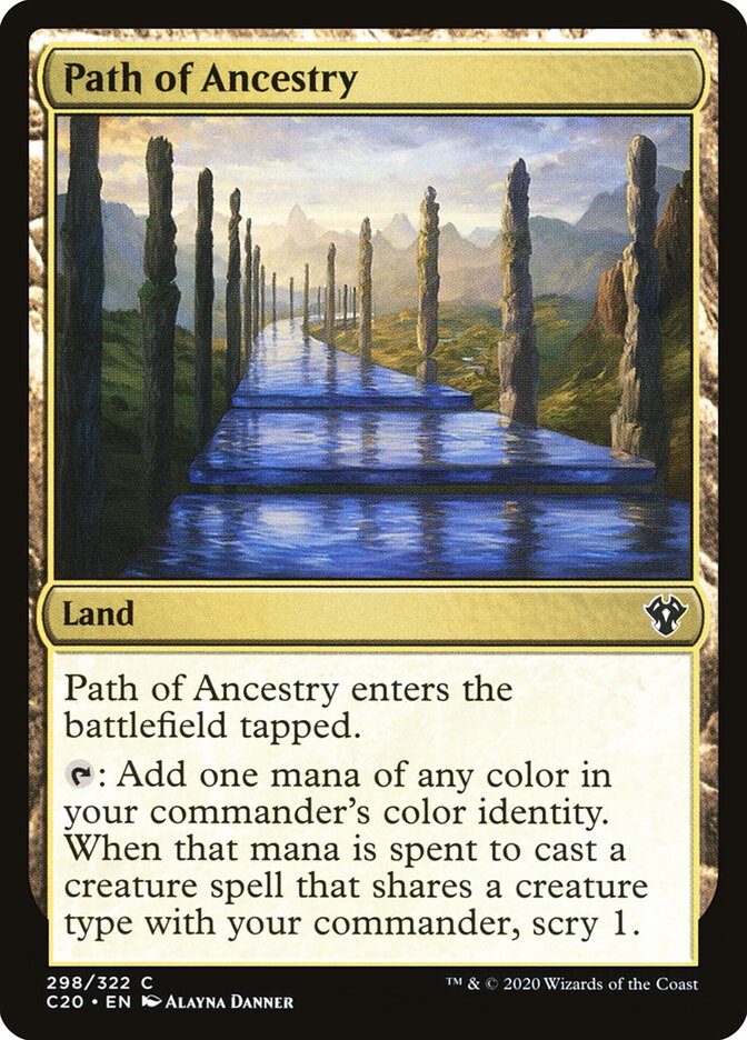 Path of Ancestry — Commander 2020 298/322