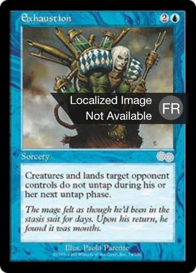 Exténuation — Urza's Saga 74/357