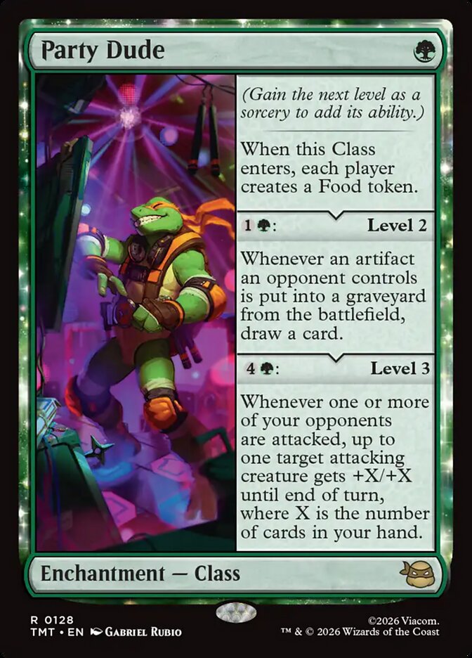 Party Dude — Teenage Mutant Ninja Turtles 128/320