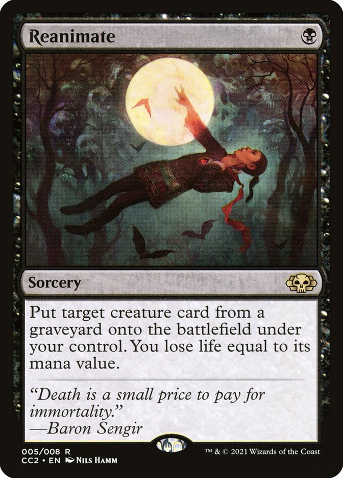 Reanimate — Commander Collection: Black 5/9