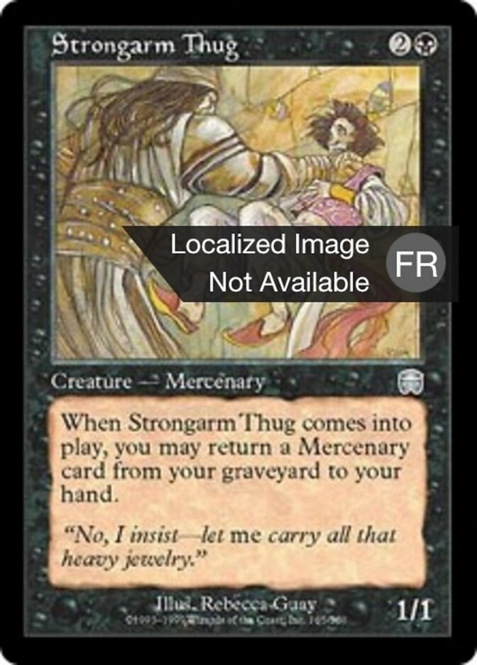 Brute épaisse — Mercadian Masques 165/350