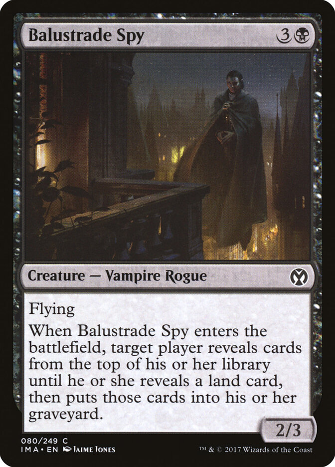 Balustrade Spy — Iconic Masters 80/249