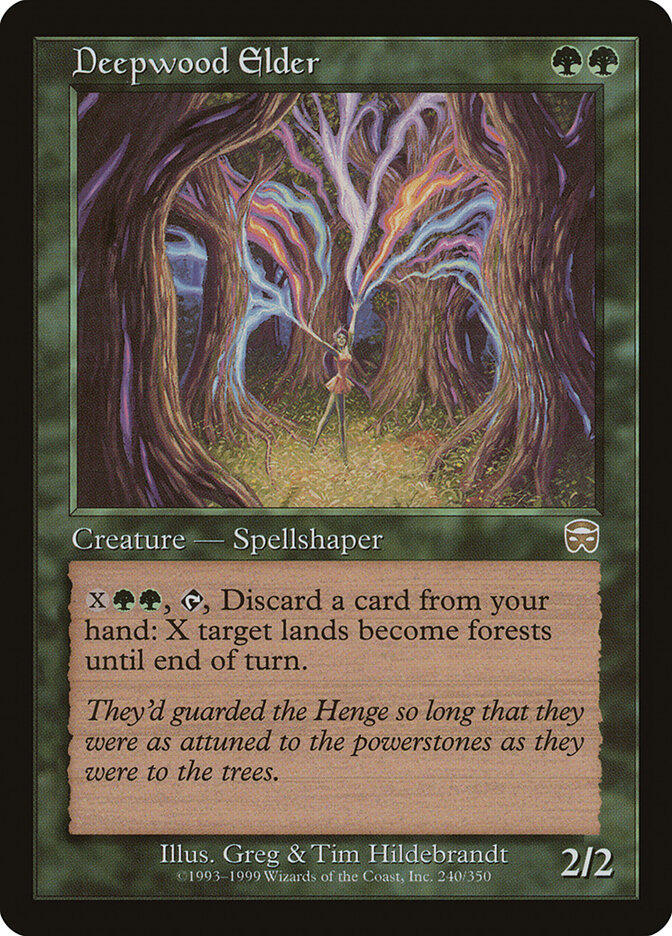 Deepwood Elder — Mercadian Masques 240/350
