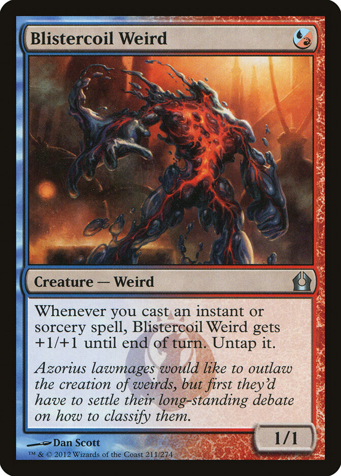 Blistercoil Weird — Return to Ravnica 211/274