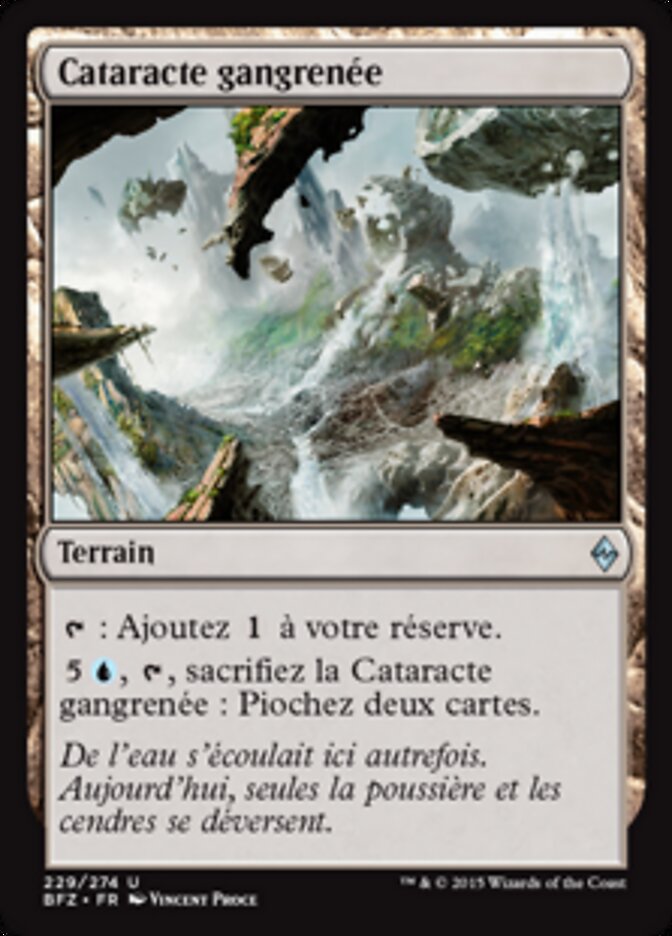 Cataracte gangrenée — Battle for Zendikar 229/299