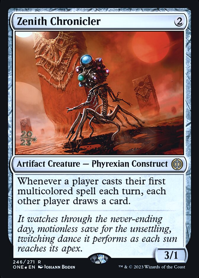 Zenith Chronicler — Phyrexia: All Will Be One Promos 246s/160