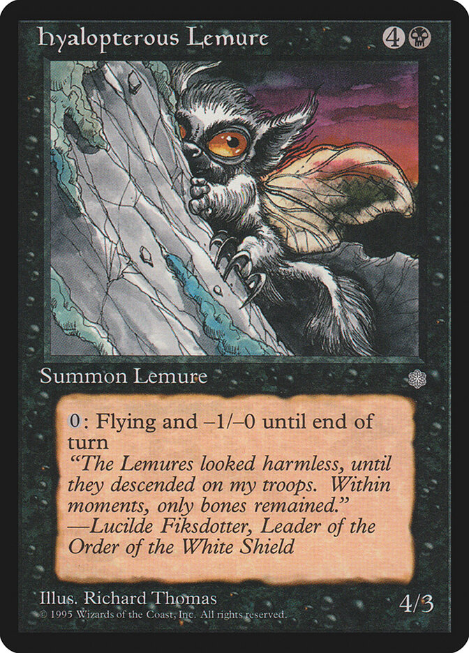 Hyalopterous Lemure — Ice Age 133/383