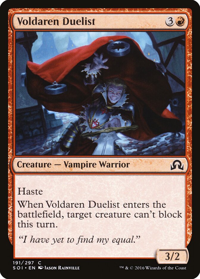 Voldaren Duelist — Shadows over Innistrad 191/297