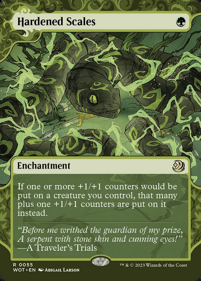 Hardened Scales — Wilds of Eldraine: Enchanting Tales 55/103