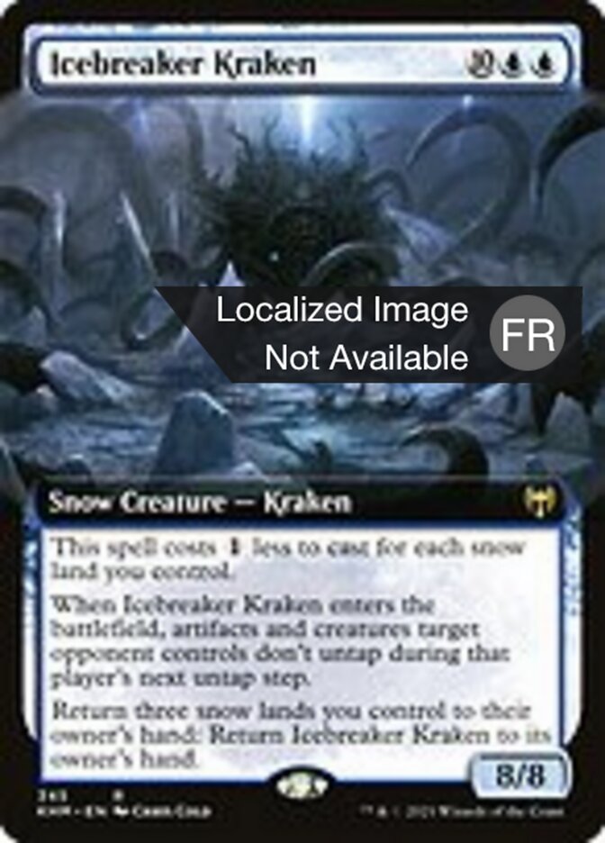 Kraken brise-glace — Kaldheim 345/425