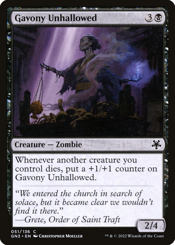 Gavony Unhallowed — Game Night: Free-for-All 51/135