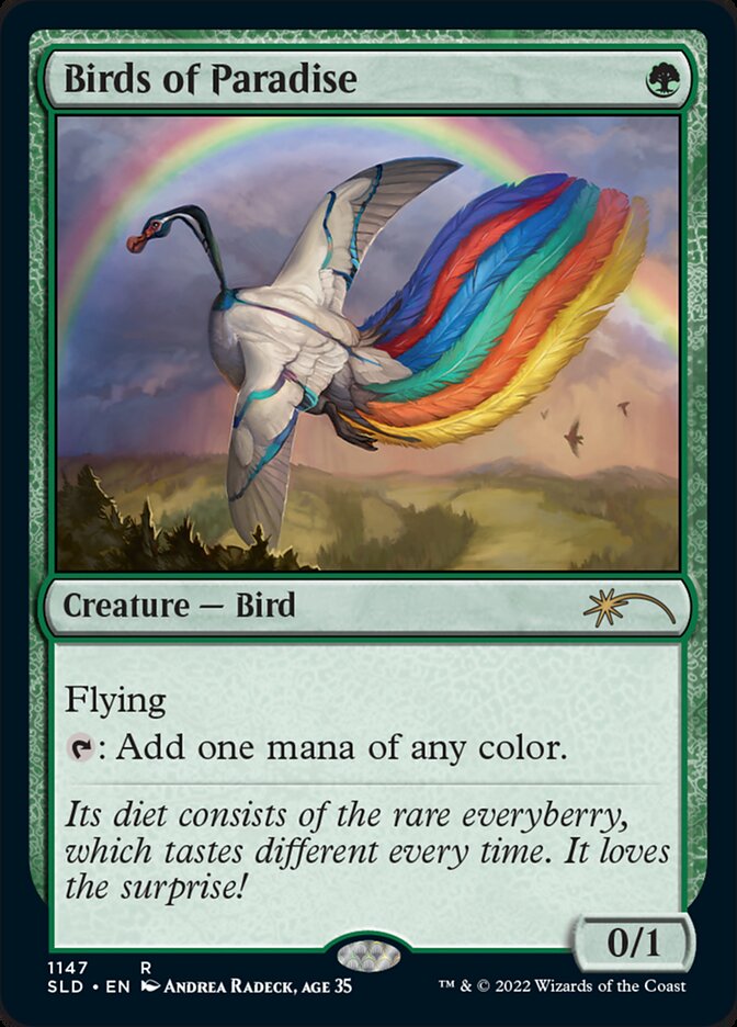 Birds of Paradise — Secret Lair Drop 1147/2754