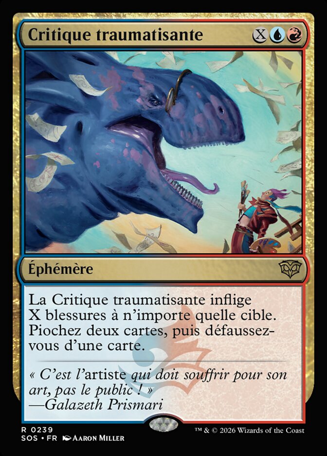 Critique traumatisante — Secrets of Strixhaven 239/368