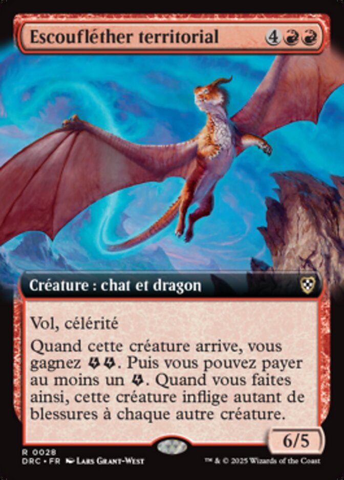 Escoufléther territorial — Aetherdrift Commander 28/184