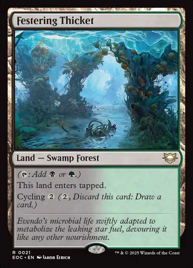 Festering Thicket — Edge of Eternities Commander 21/191