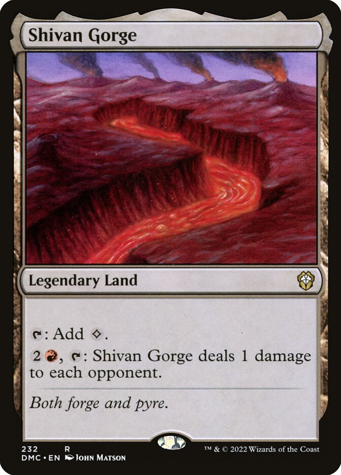 Gorge de Shiv — Dominaria United Commander 232/240