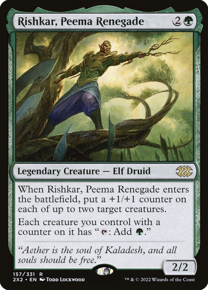 Rishkar, Peema Renegade — Double Masters 2022 157/579