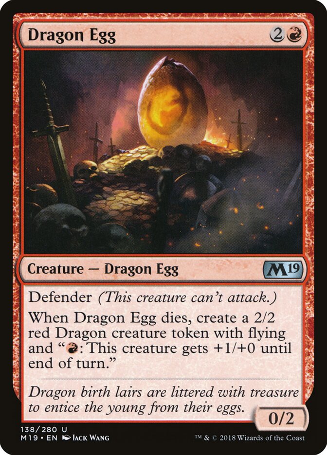Dragon Egg — Core Set 2019 138/314