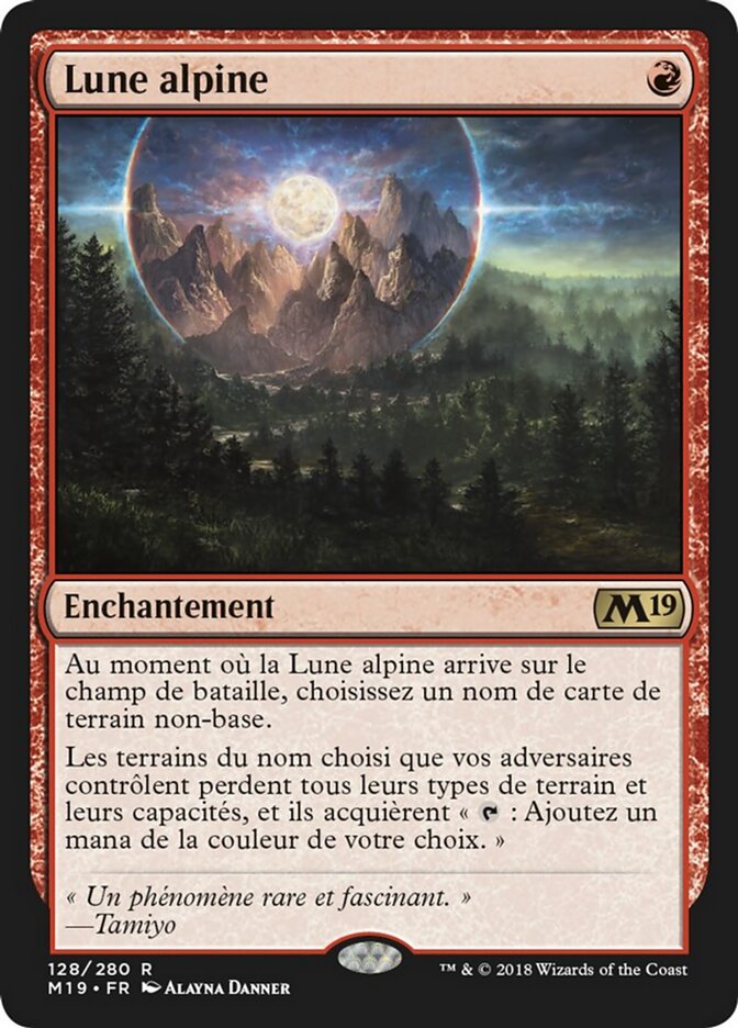 Lune alpine — Core Set 2019 128/314