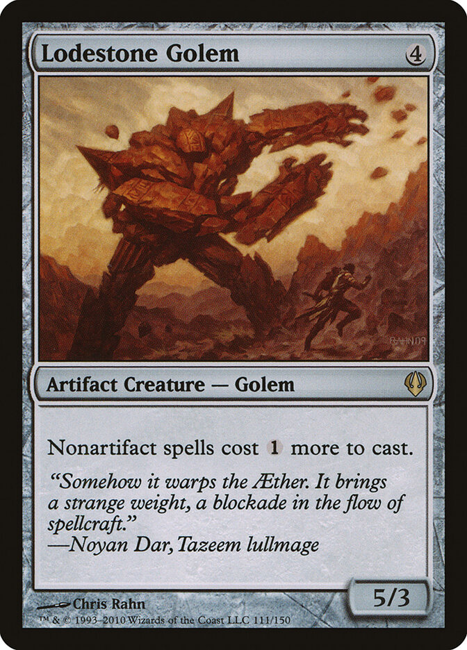 Lodestone Golem — Archenemy 111/150