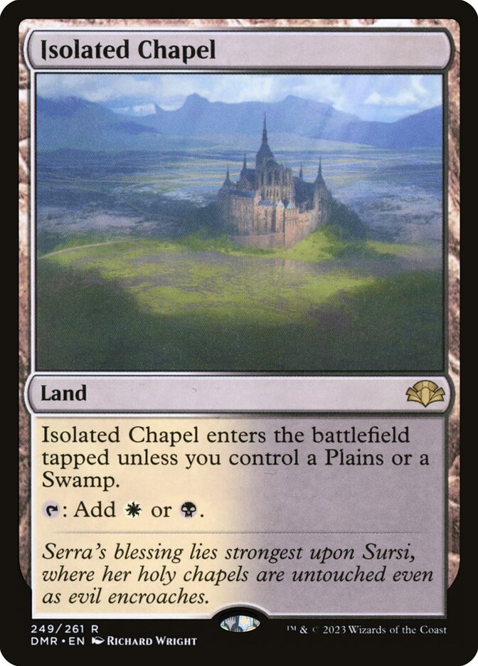 Isolated Chapel — Dominaria Remastered 249/457
