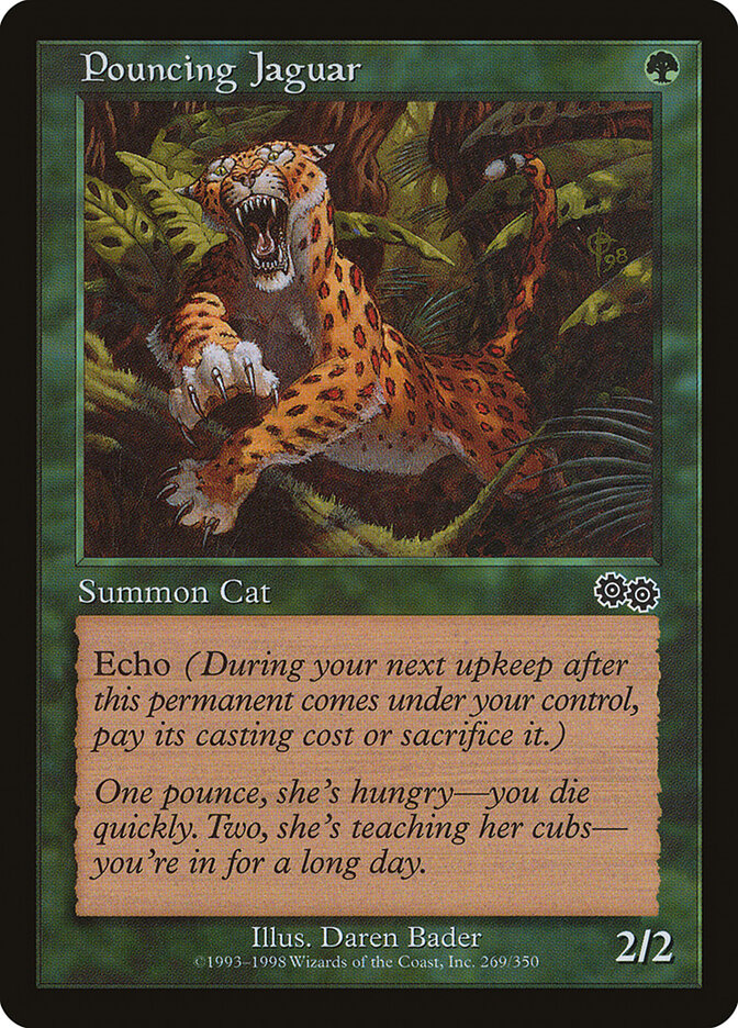 Pouncing Jaguar — Urza's Saga 269/357