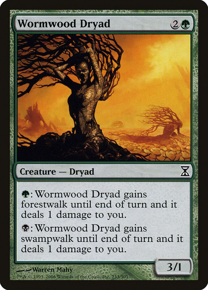 Wormwood Dryad — Time Spiral 233/301