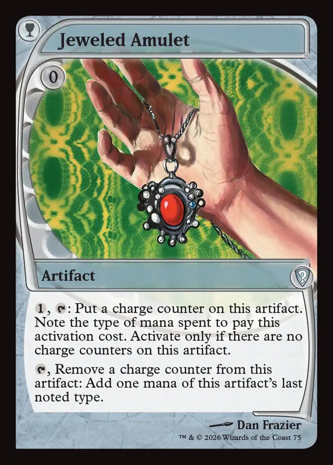 Jeweled Amulet — Mystery Booster Commander Edition 75/80