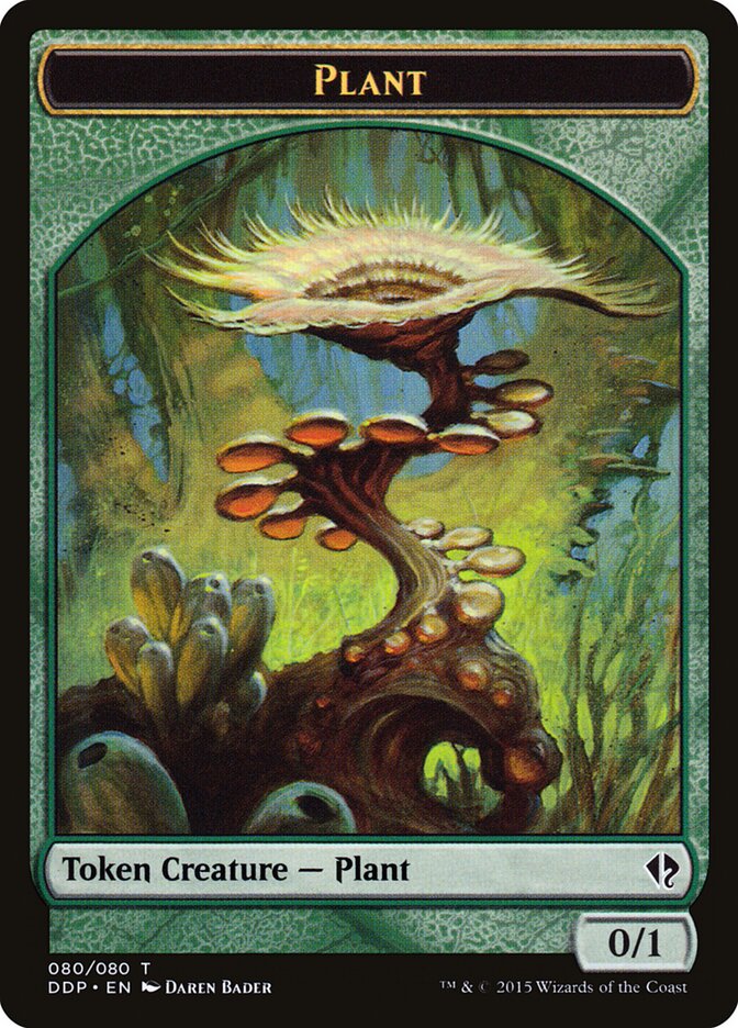 Plant — Duel Decks: Zendikar vs. Eldrazi 80/80