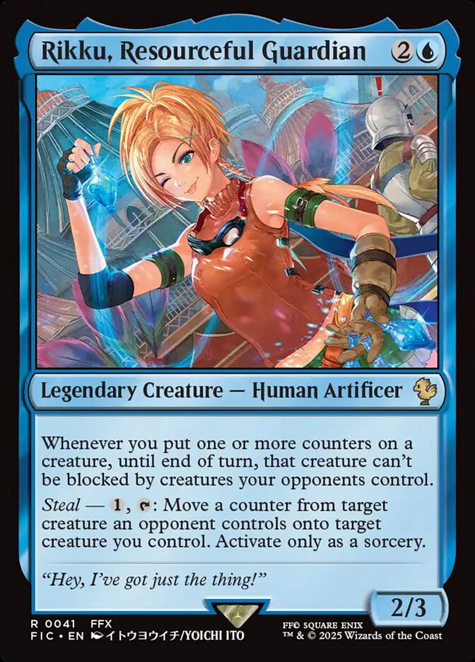 Rikku, Resourceful Guardian — Final Fantasy Commander 41/486