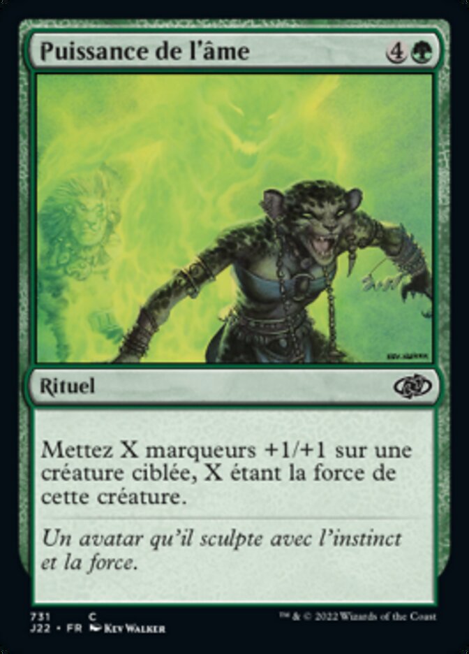 Puissance de l'âme — Jumpstart 2022 731/835