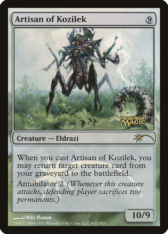 Artisan of Kozilek — Friday Night Magic 2011 4/12