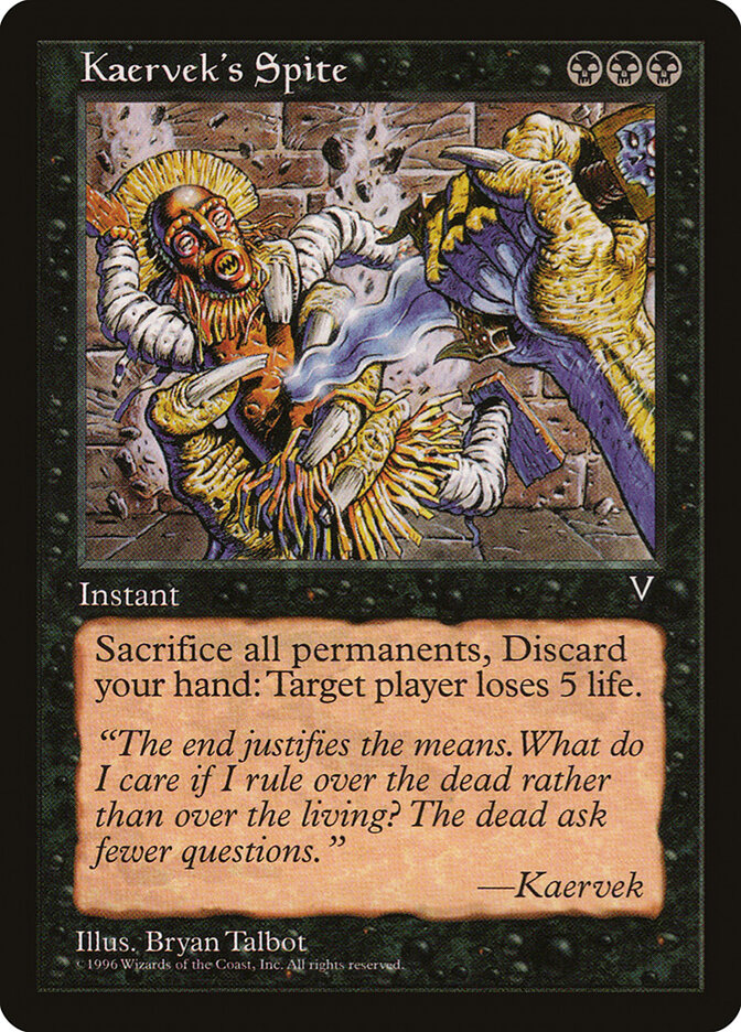 Kaervek's Spite — Visions 63/167