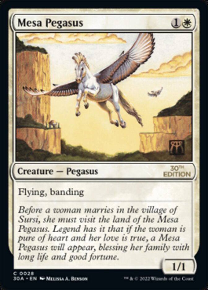 Mesa Pegasus — 30th Anniversary Edition 28/594