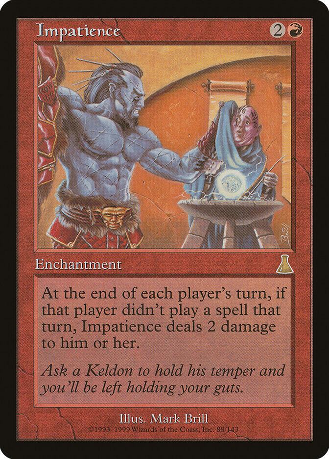 Impatience — Urza's Destiny 88/143