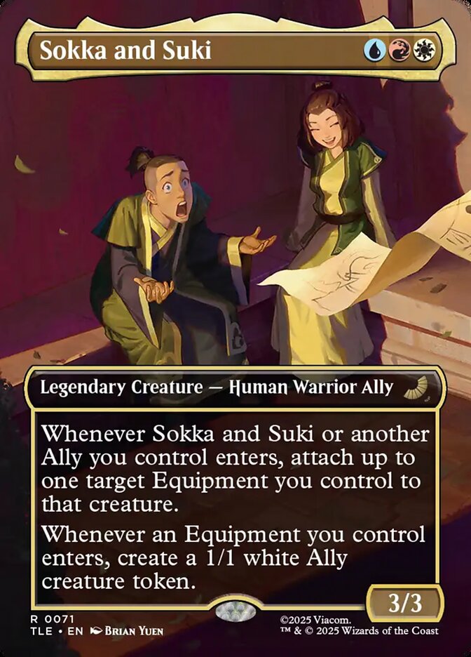Sokka and Suki — Avatar: The Last Airbender Eternal 71/317