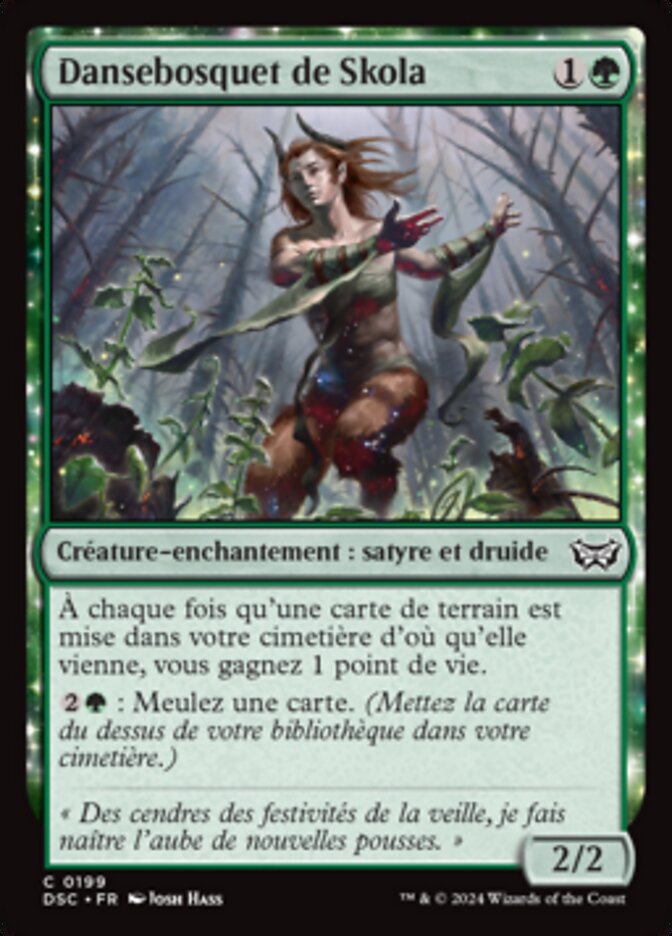 Dansebosquet de Skola — Duskmourn: House of Horror Commander 199/373