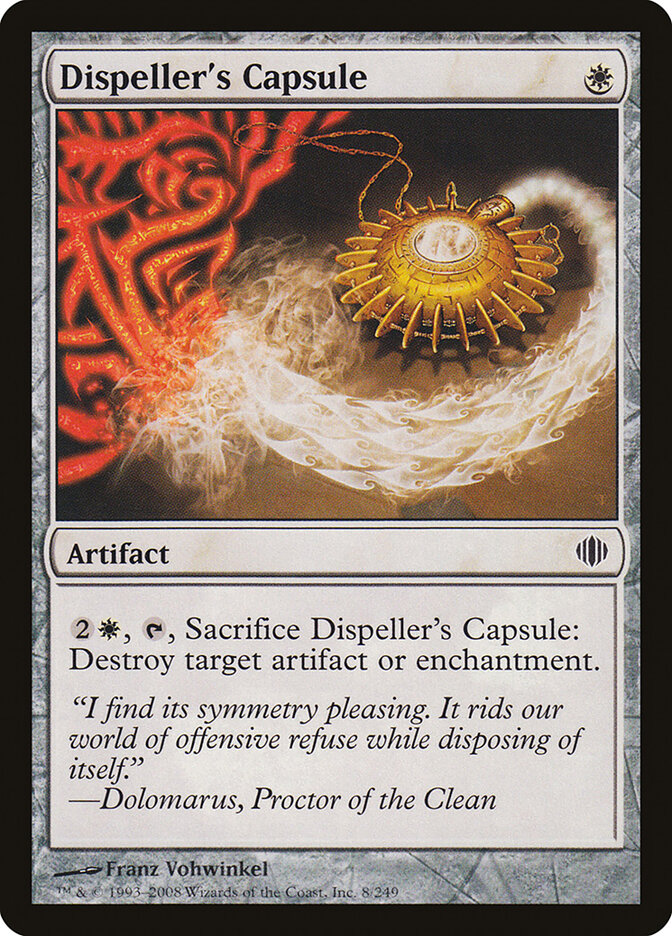 Dispeller's Capsule — Shards of Alara 8/250
