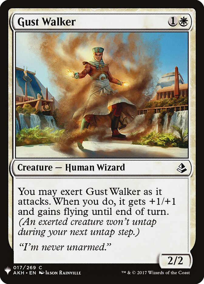 Gust Walker — The List AKH-17/5581