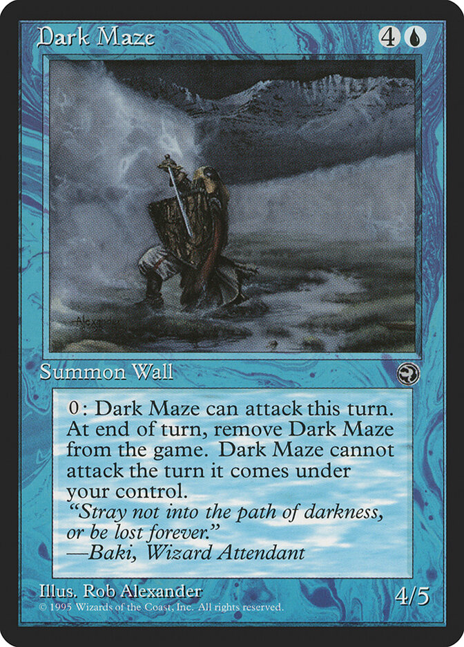 Dark Maze — Homelands 25b/140