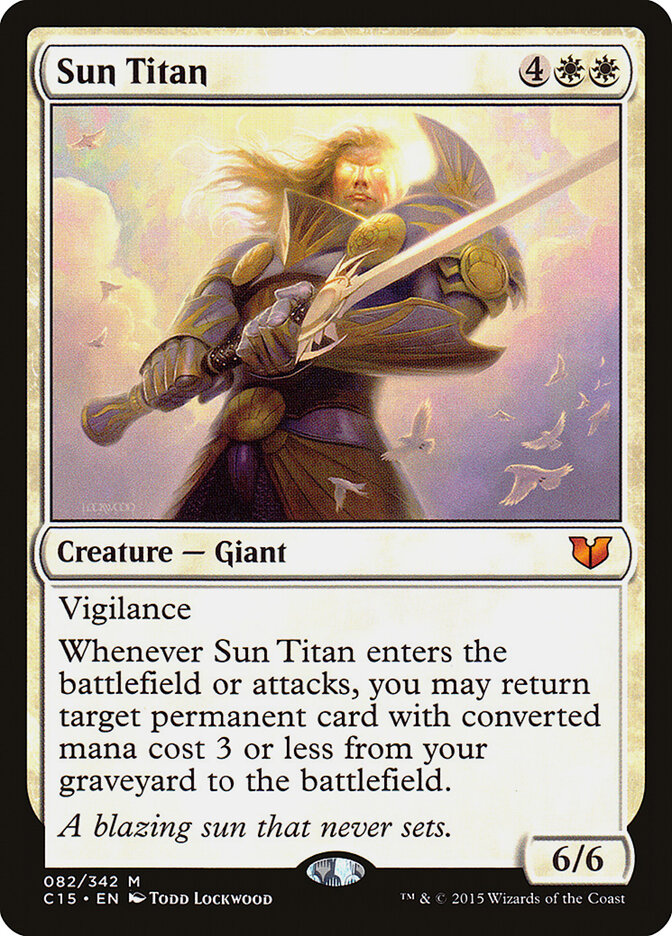 Sun Titan — Commander 2015 82/342