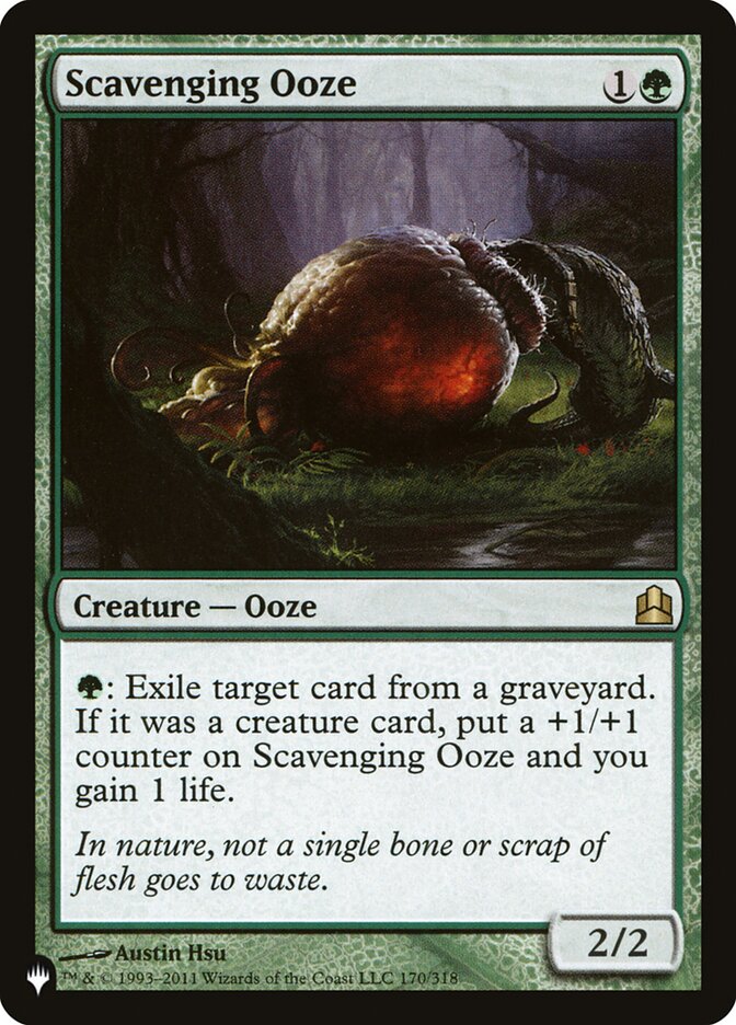Scavenging Ooze — The List CMD-170/5581