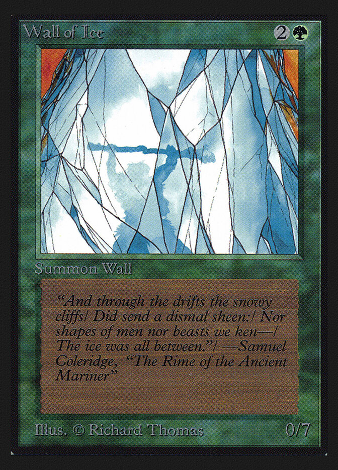 Wall of Ice — Collectors' Edition 225/302