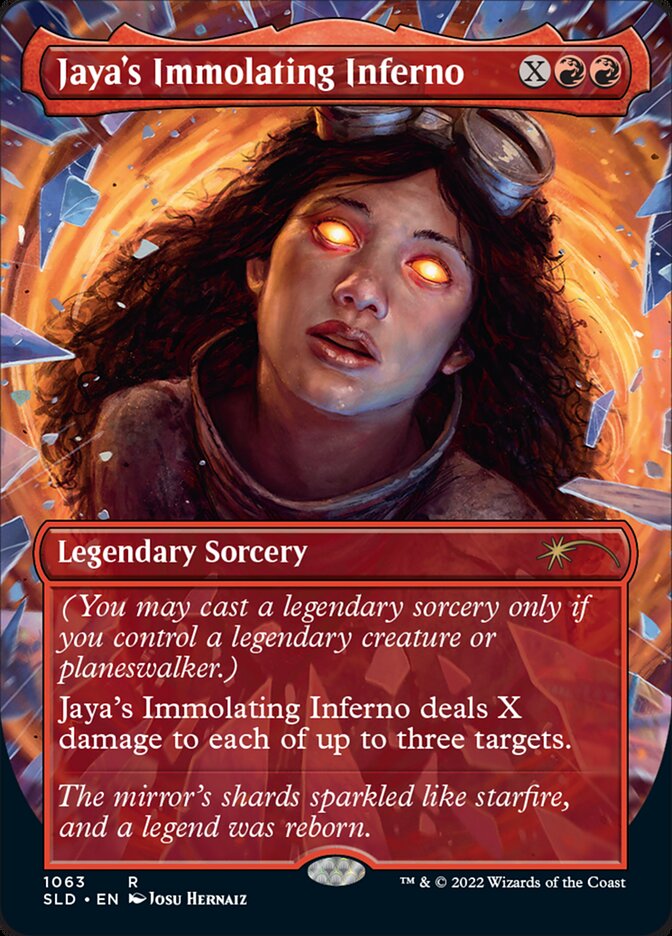 Jaya's Immolating Inferno — Secret Lair Drop 1063/2754